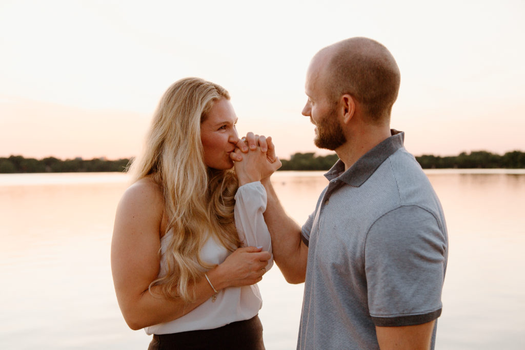 Jessica and Corey's Surprise Proposal and Engagement Photos. 