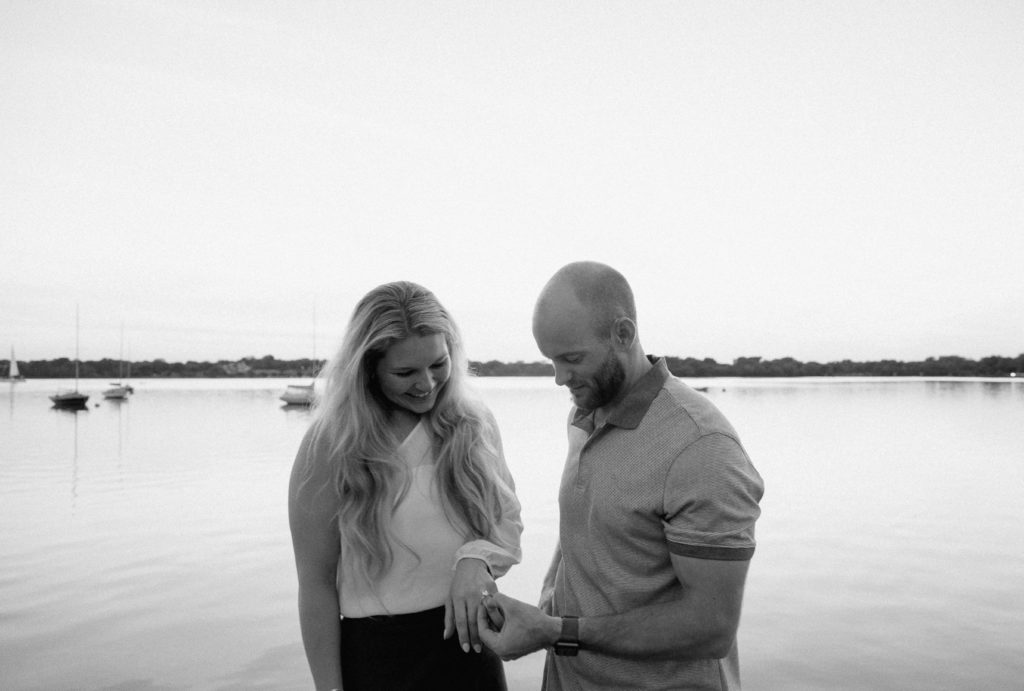 Jessica and Corey's Surprise Proposal and Engagement Photos. 