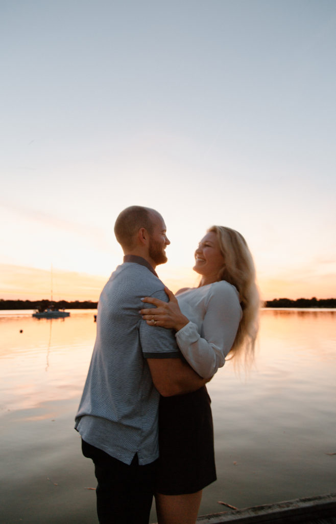 Jessica and Corey's Surprise Proposal and Engagement Photos. 