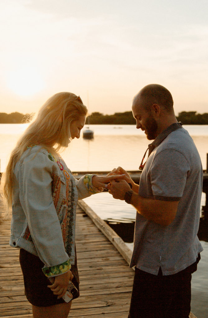 Jessica and Corey's Surprise Proposal and Engagement Photos. 