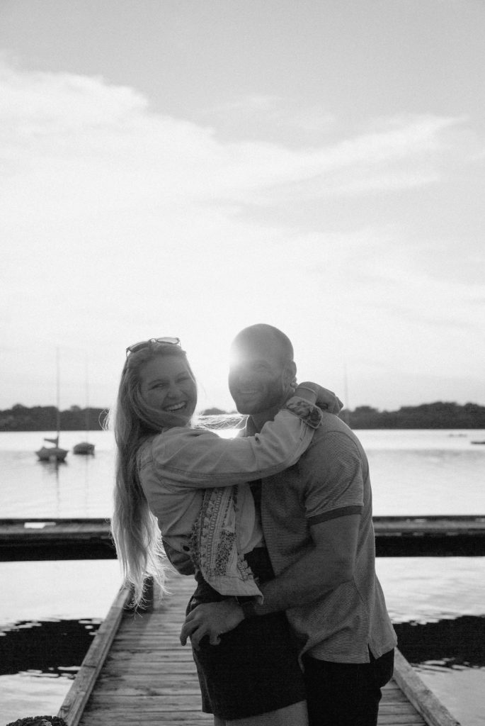 Jessica and Corey's Surprise Proposal and Engagement Photos. 