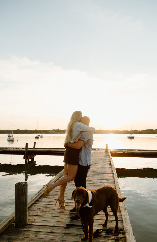 Jessica and Corey's Surprise Proposal and Engagement Photos. 