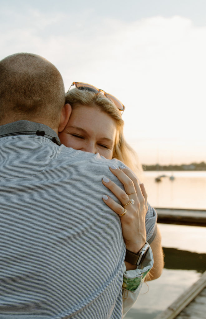 Jessica and Corey's Surprise Proposal and Engagement Photos. 