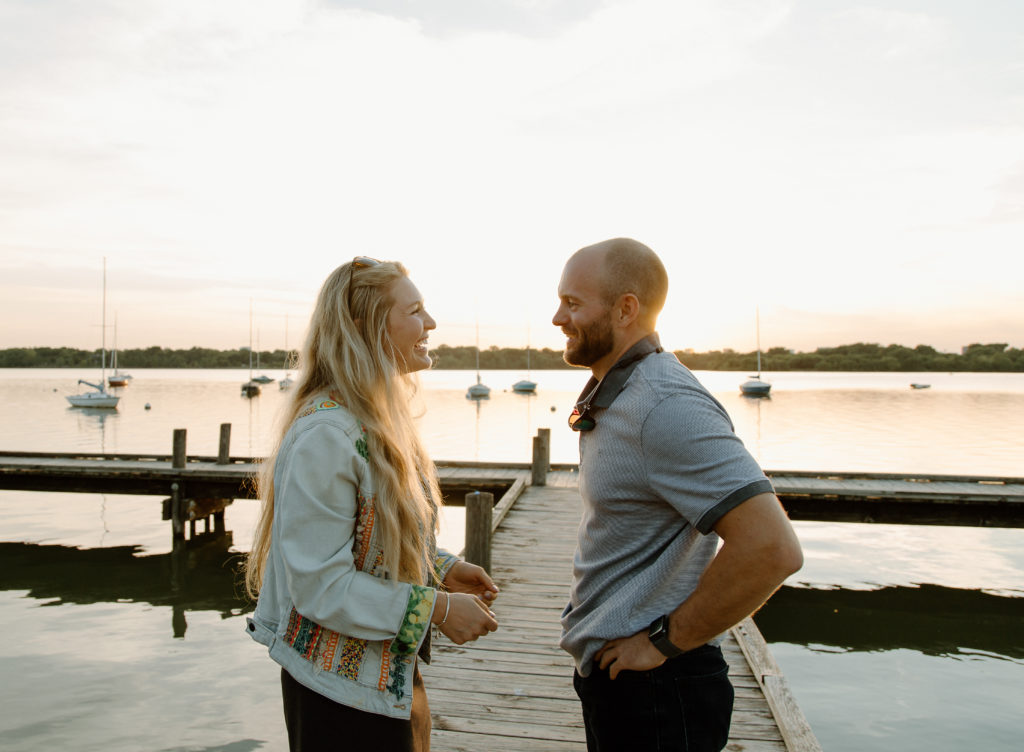 Jessica and Corey's Surprise Proposal and Engagement Photos. 