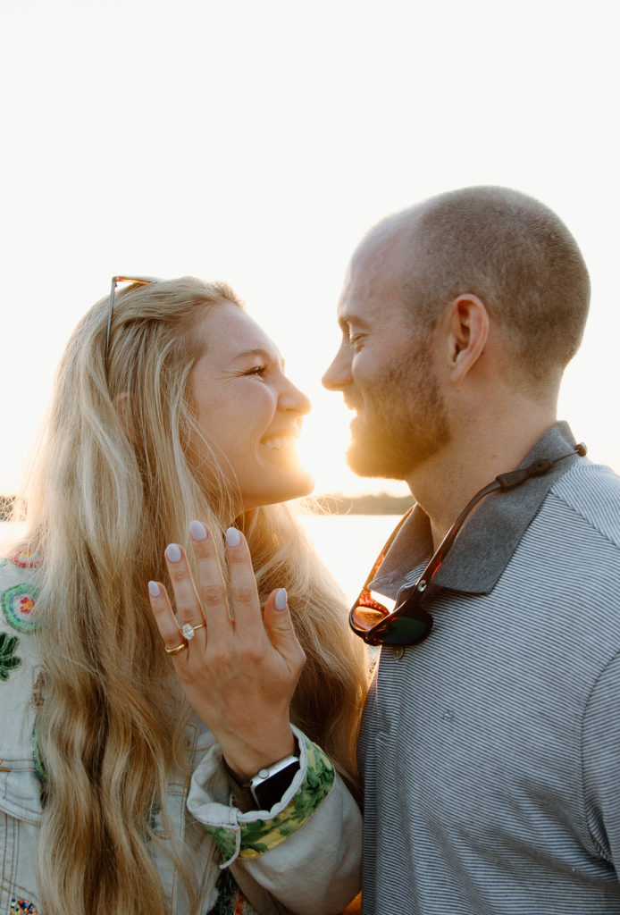 Jessica and Corey's Surprise Proposal and Engagement Photos. 