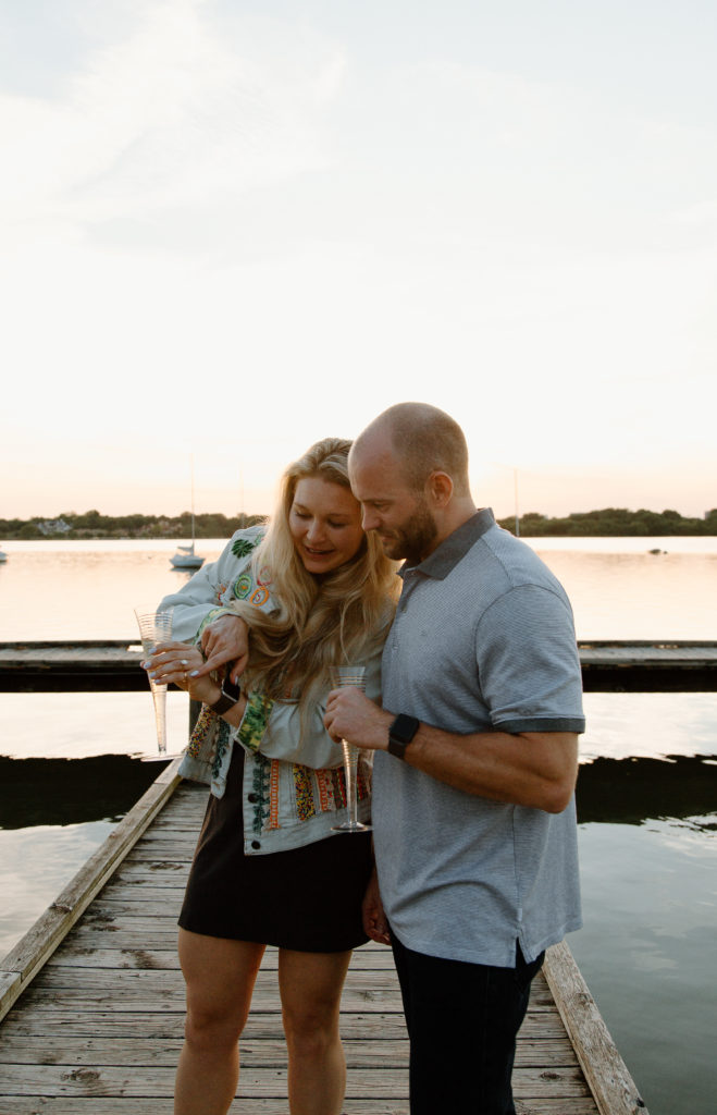 Jessica and Corey's Surprise Proposal and Engagement Photos. 