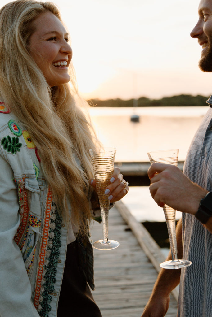 Jessica and Corey's Surprise Proposal and Engagement Photos. 