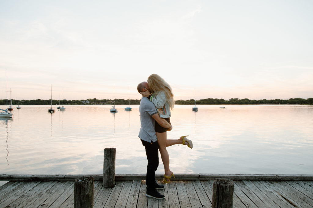 Jessica and Corey's Surprise Proposal and Engagement Photos. 