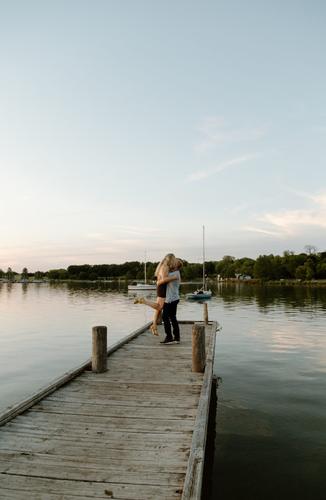 Jessica and Corey's Surprise Proposal and Engagement Photos. 