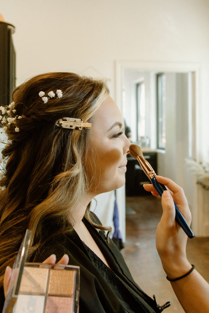 Getting Ready, Bridal Makeup, Bridal Hair, Sonder Salon, Tyler, Texas, Studio