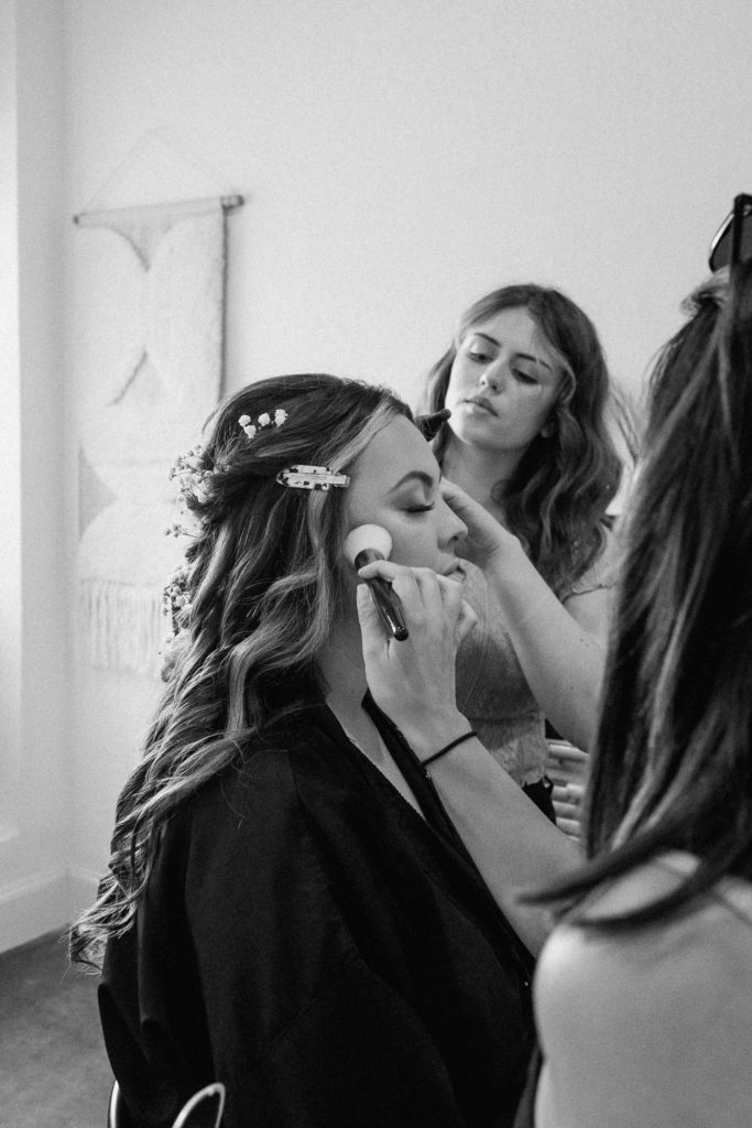 Getting Ready, Bridal Makeup, Bridal Hair, Sonder Salon, Tyler, Texas, Studio